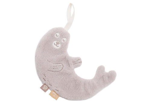 Jollein Schnuffeltuch Seehund Deepsea Sand 16 cm