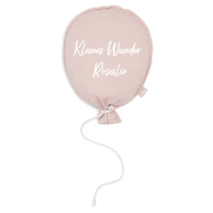 Rosa Jollein Stoffballon aus Baumwolle – Produktansicht
