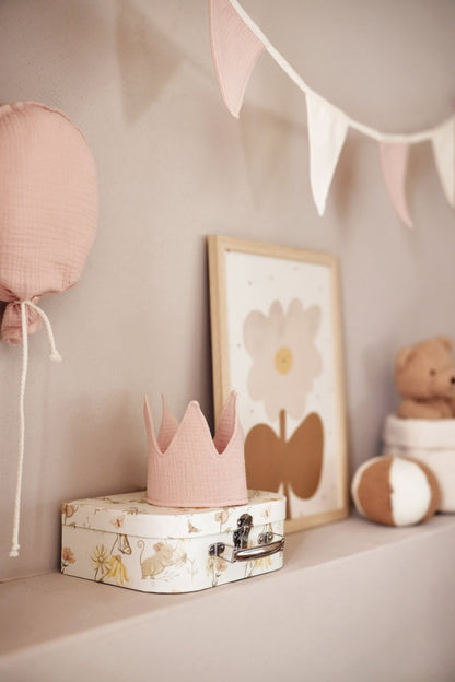Personalisierbarer Jollein Stoffballon Rosa – weitere Produktansicht
