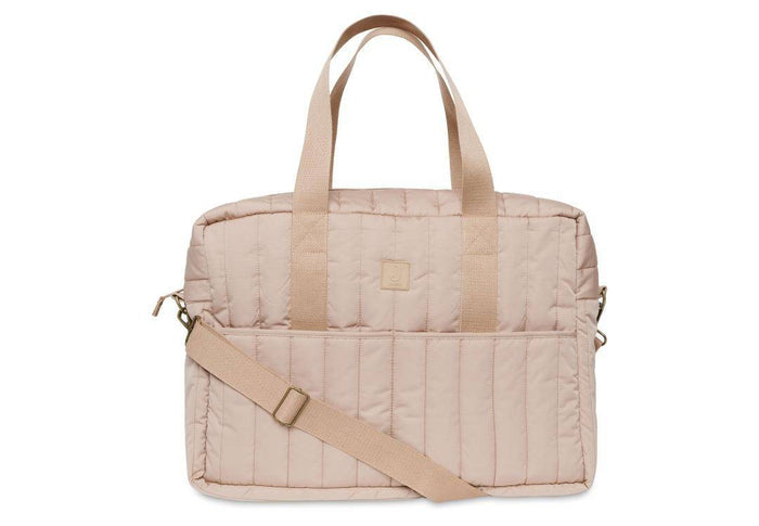 Jollein Wickeltasche Puffed Biscuit 42 × 30 cm mit Trageriemen