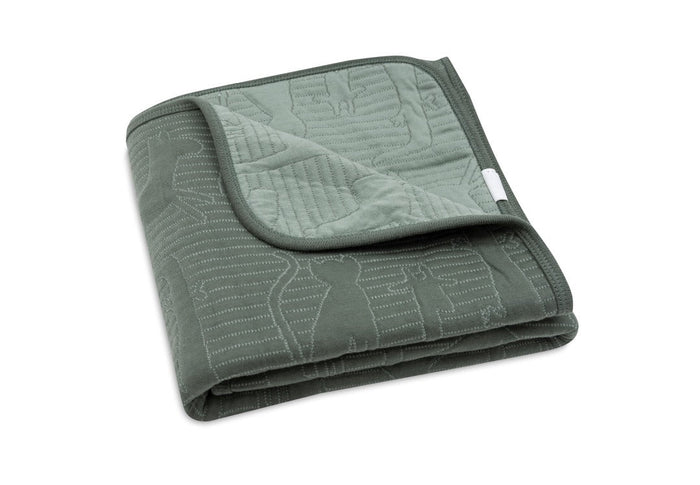 Jollein Wiegedecke Jungle Jambo Ash Green/Laurel 75 × 100 cm TOG 2,0