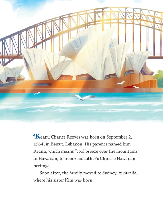 Keanu Reeves: A Little Golden Book Biography