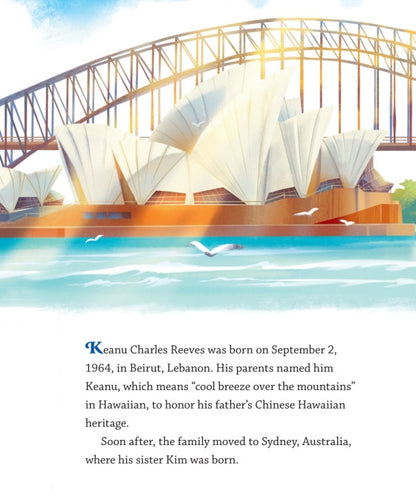 Keanu Reeves: A Little Golden Book Biography