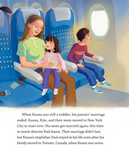 Keanu Reeves: A Little Golden Book Biography