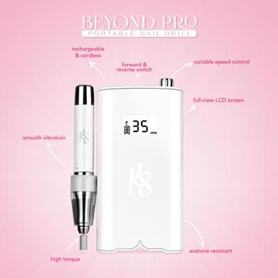 Kiara Sky Professional - PORTABLE NAIL DRILL - PINK