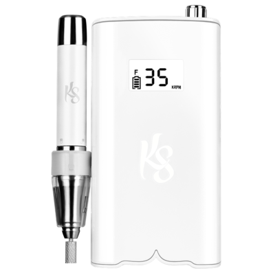 Kiara Sky professional - PORTABLE NAIL DRILL - WHITE