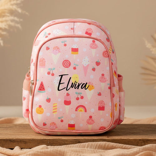 A Little Lovely Company Kinder-Rucksack Eiscreme 16 Liter mit Isolierfach