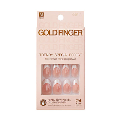 KISS Gold Finger Trendy Special Effect [CREAM GLAZED] #GSF11