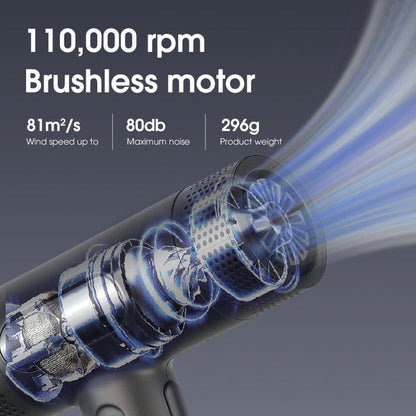 KOOFEX HAIRDRYER 110.000RPM - BLACK