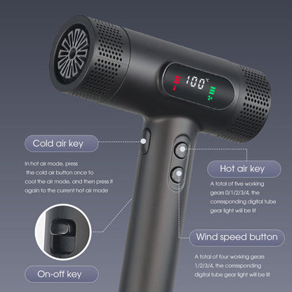 KOOFEX HAIRDRYER 110.000RPM - BLACK