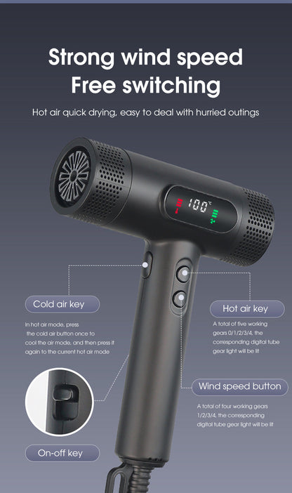 KOOFEX HAIRDRYER 110.000RPM - BLACK
