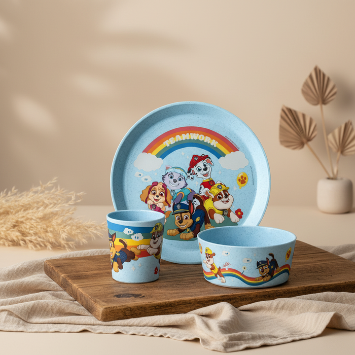 Koziol Paw Patrol Geschirrset Blau – weitere Produktansicht