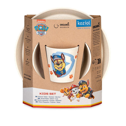 Koziol Connect Grow Paw Patrol Kindergeschirr Sand – Produktansicht