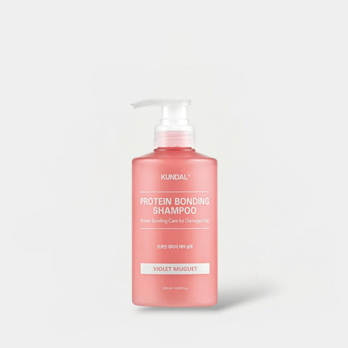 Kundal Protein Bonding Care Violet Muguet Shampoo 500ml شامبو كوندال بروتين بوندينغ كير فيوليت موغيت - Princess Cosmetics Qatar