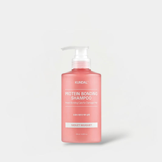 Kundal Protein Bonding Care Violet Muguet Shampoo 500ml شامبو كوندال بروتين بوندينغ كير فيوليت موغيت - Princess Cosmetics Qatar
