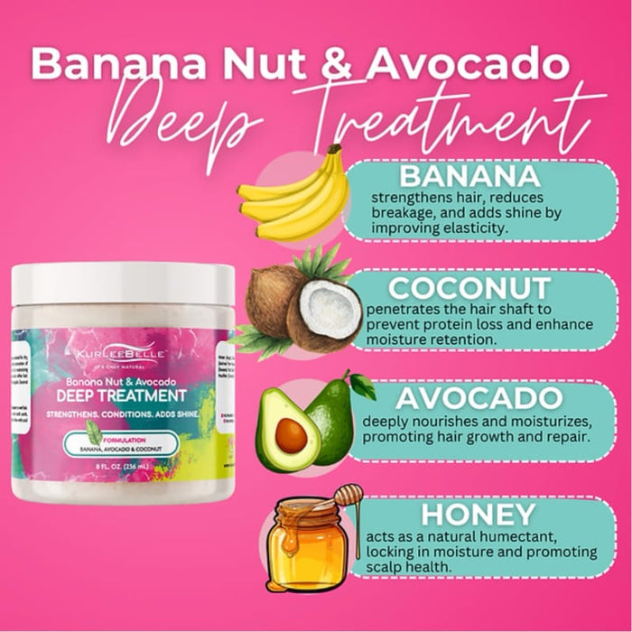 Kurlee Belle Banana Nut Avocado Deep Treatment
