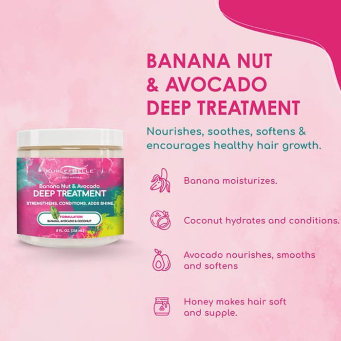 Kurlee Belle Banana Nut Avocado Deep Treatment