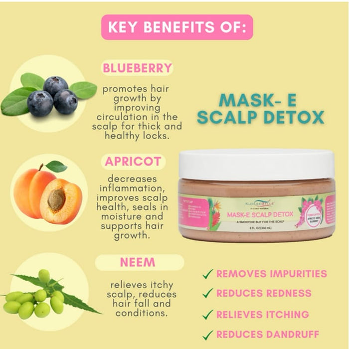 Kurlee Belle Mask E Scalp Detox