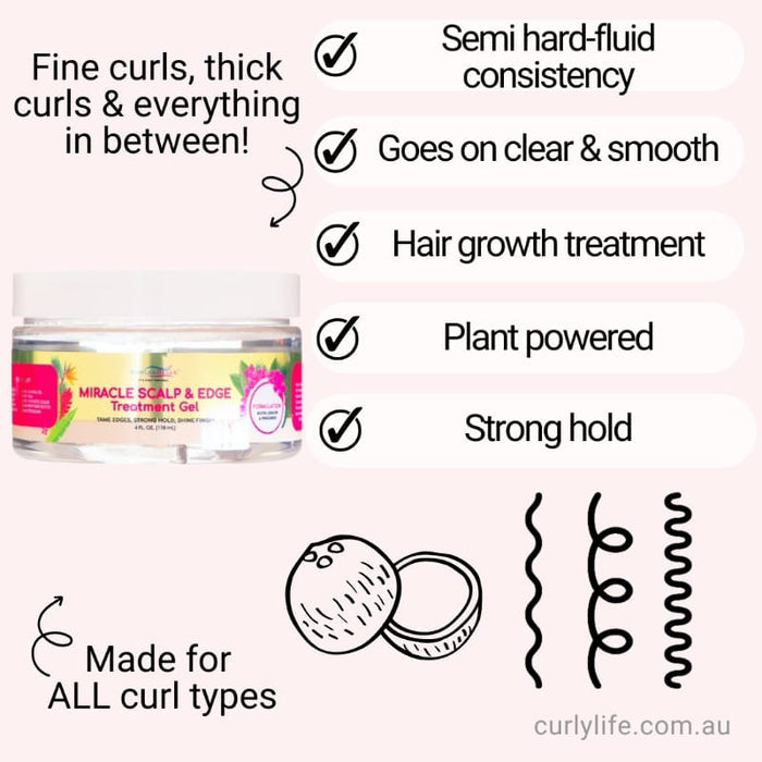Kurlee Belle Miracle Scalp & Edge Treatment Gel
