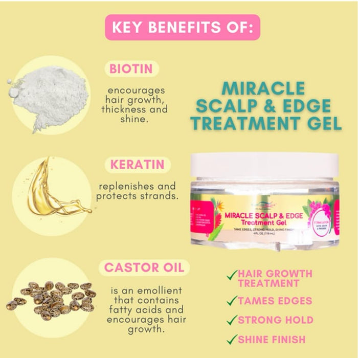 Kurlee Belle Miracle Scalp Edge Treatment Gel