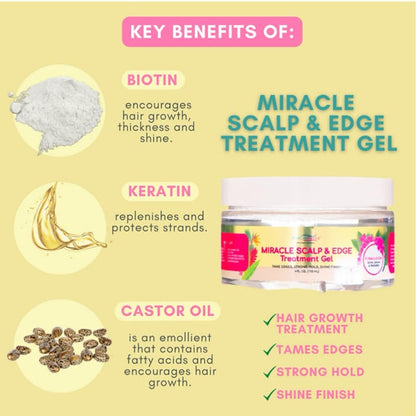 Kurlee Belle Miracle Scalp Edge Treatment Gel
