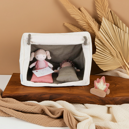 Produktansicht 1: Kuschelpuppen Camping Set