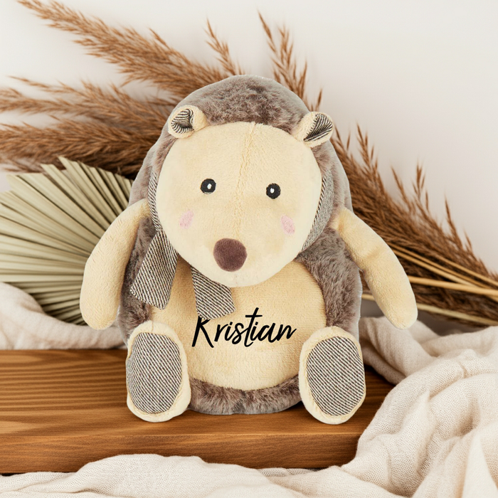Bieco Kuscheltier Igel Piksi in Chocolate und Oatmeal