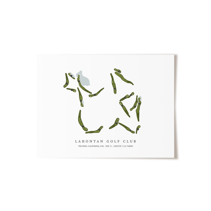 Lahontan Golf Club | Golf Course Print | Unframed