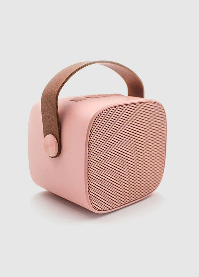 Lalarma Karaoke-Set Rose – Lautsprecher und Mikrofon in Rosa