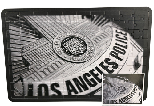 LAPD Badge Puzzle