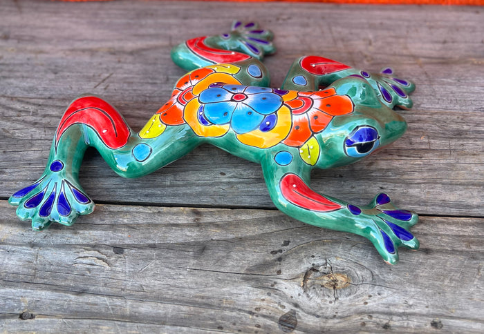 Large Talavera Wall Decor Frog 15" TFL15011
