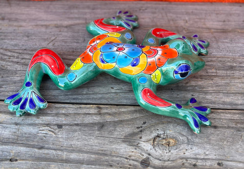 Large Talavera Wall Decor Frog 15" TFL15011