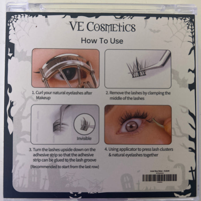 Lash Adhesive Strips - Clear