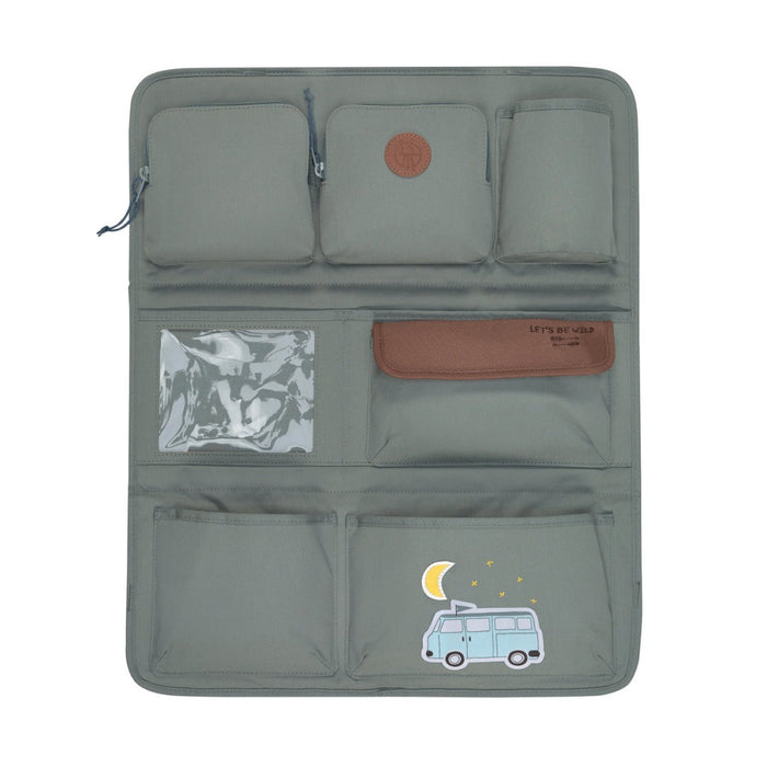 Lässig Adventure Autorücksitz-Organizer Bus in Olive