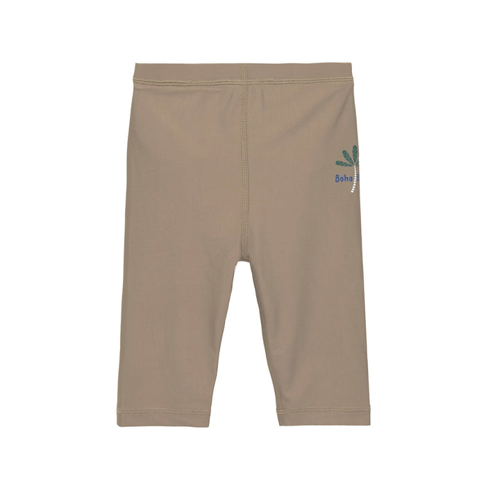 Lässig Badehose Braun in Größe 98 mit Windeleinsatz und UV-Schutz 60