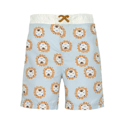 Lässig Badeshorts Löwe in Größe 74/80 mit Windeleinsatz und UV-Schutz 80