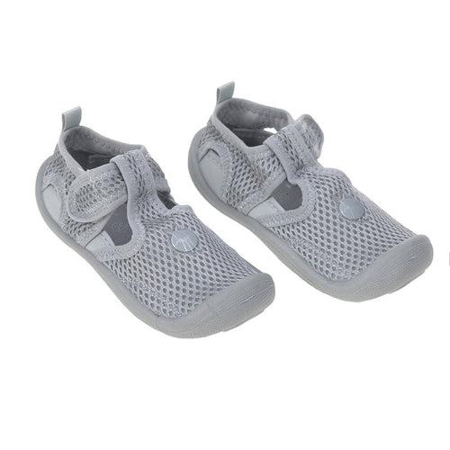 Lässig Kinder-Badeschuhe Hellblau in Größe 19 mit Klettverschluss