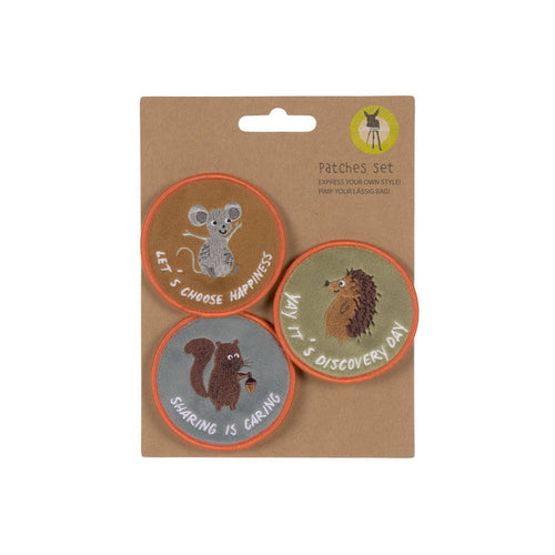 Lässig Little Mateys Kinderbesteck Spicy Orange mit Gabel, Löffel und Messer