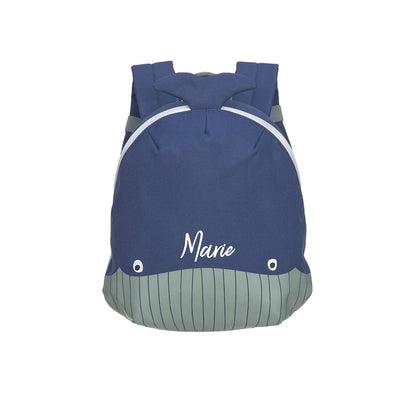 Lässig About Friends Kindergartenrucksack Wal Dunkelblau mit 3,5 Liter Volumen