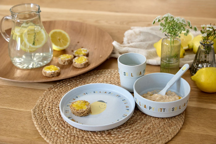 Lässig Happy Fruits Lemon Esslernset 4-teilig für Kinder ab 12 Monaten