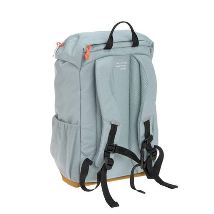 Lässig Outdoor Kinderrucksack Nature Hellblau mit Regenschutz