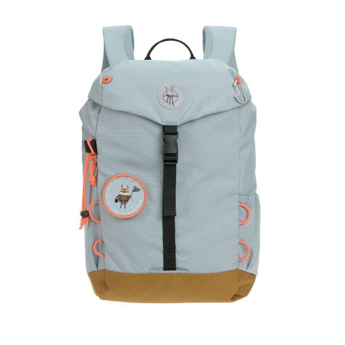 Lässig Nature Outdoor Rucksack Hellblau mit thermoisolierter Sitzunterlage