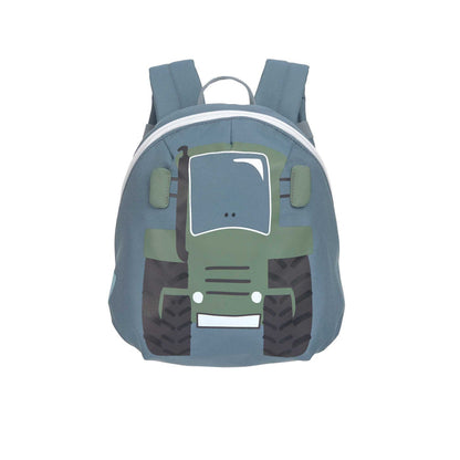 Lässig Tiny Drivers Kinderrucksack Traktor Olive mit 3,5 Liter Volumen