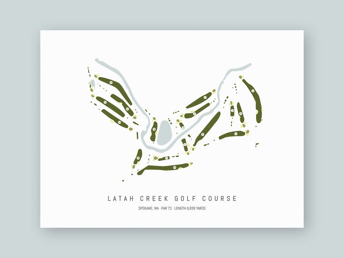Latah-Creek-Golf-Course-WA--Unframed-24x18-With-Hole-Numbers