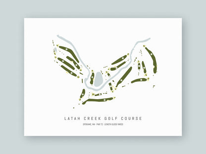 Latah-Creek-Golf-Course-WA--Unframed-24x18-With-Hole-Numbers