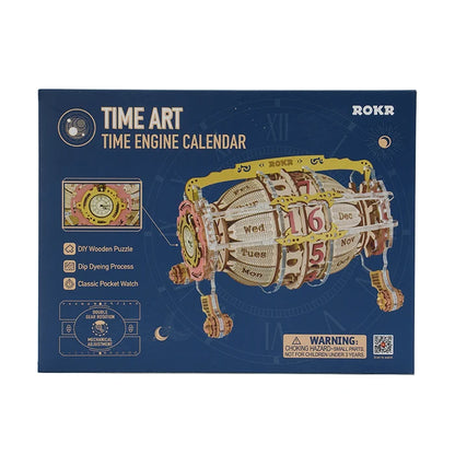 LC801 3D Wood Calendar Mechanical Model