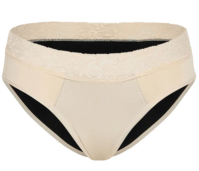 Leakproof Underwear Bikini - Beige