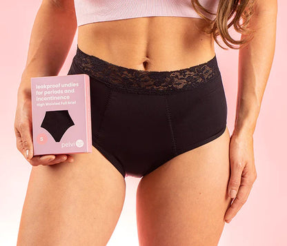 Leakproof Underwear Full Brief - Black