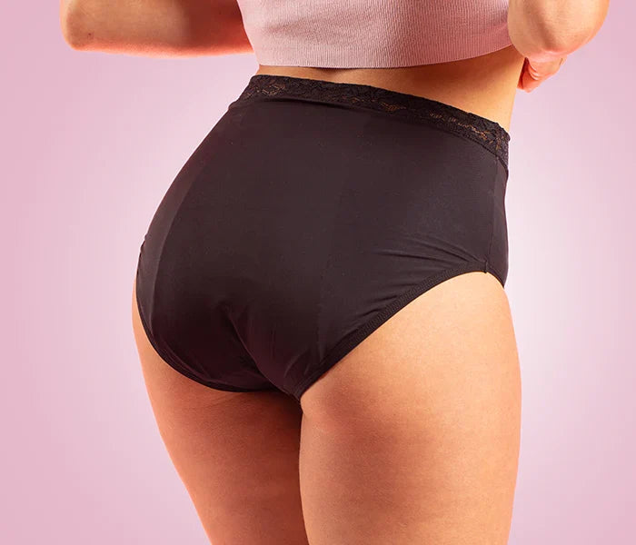 Leakproof Underwear Full Brief - Black