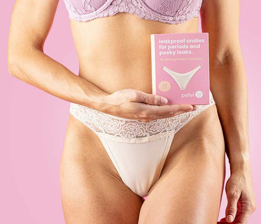 Leakproof Underwear G-String - Beige